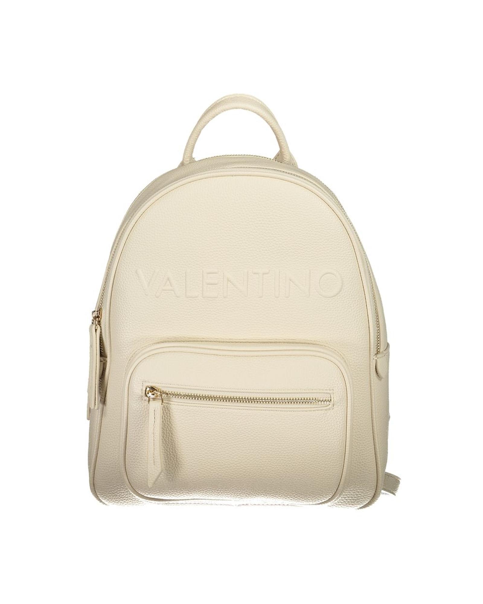 V539-VA-36087-202506181835-00 Valentino Bags Women's Beige Polyethylene Backpack - One Size - Image 1