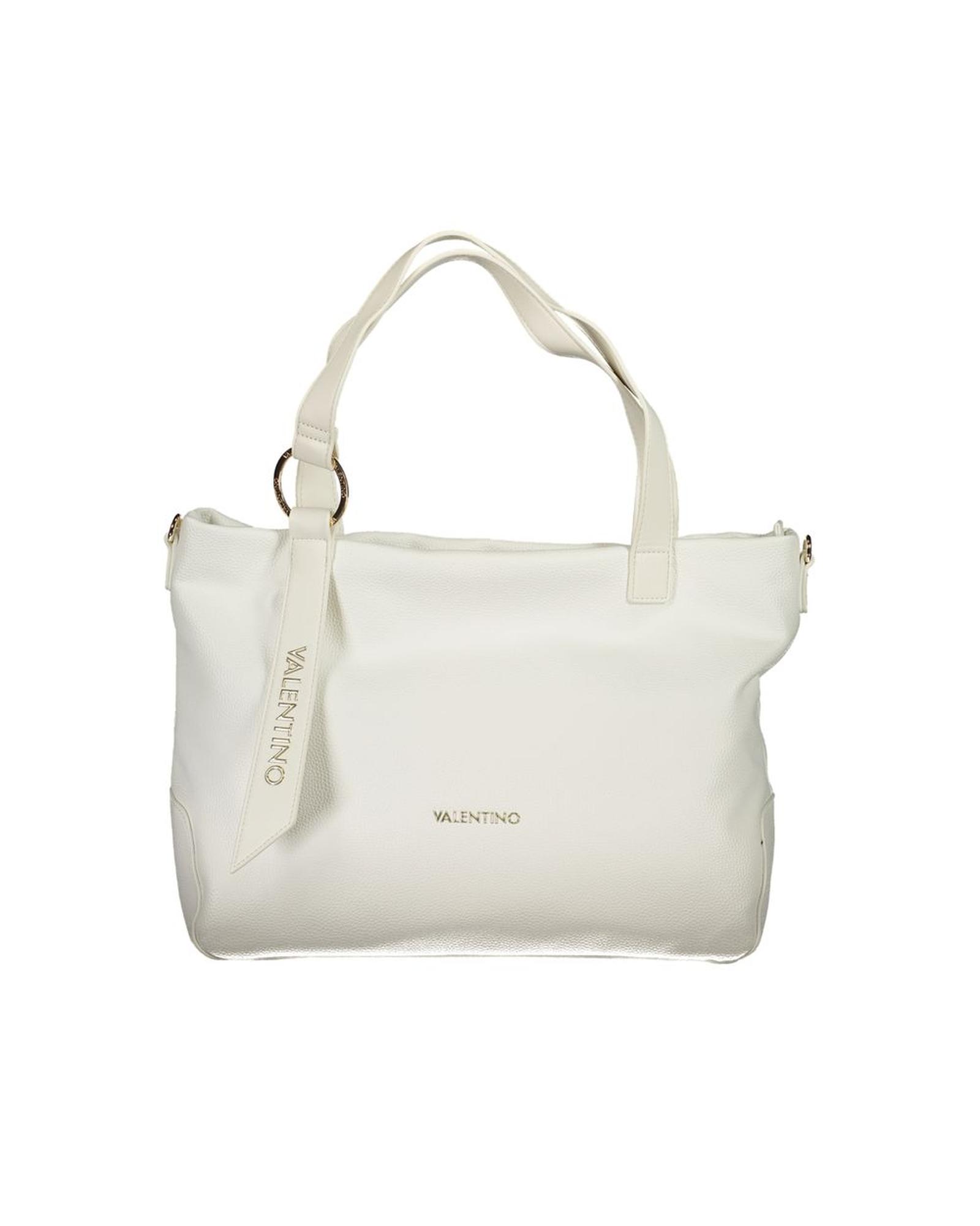 V539-VA-36116-202506181845-00 Valentino Bags Women's White Polyethylene Handbag - One Size - Image 1