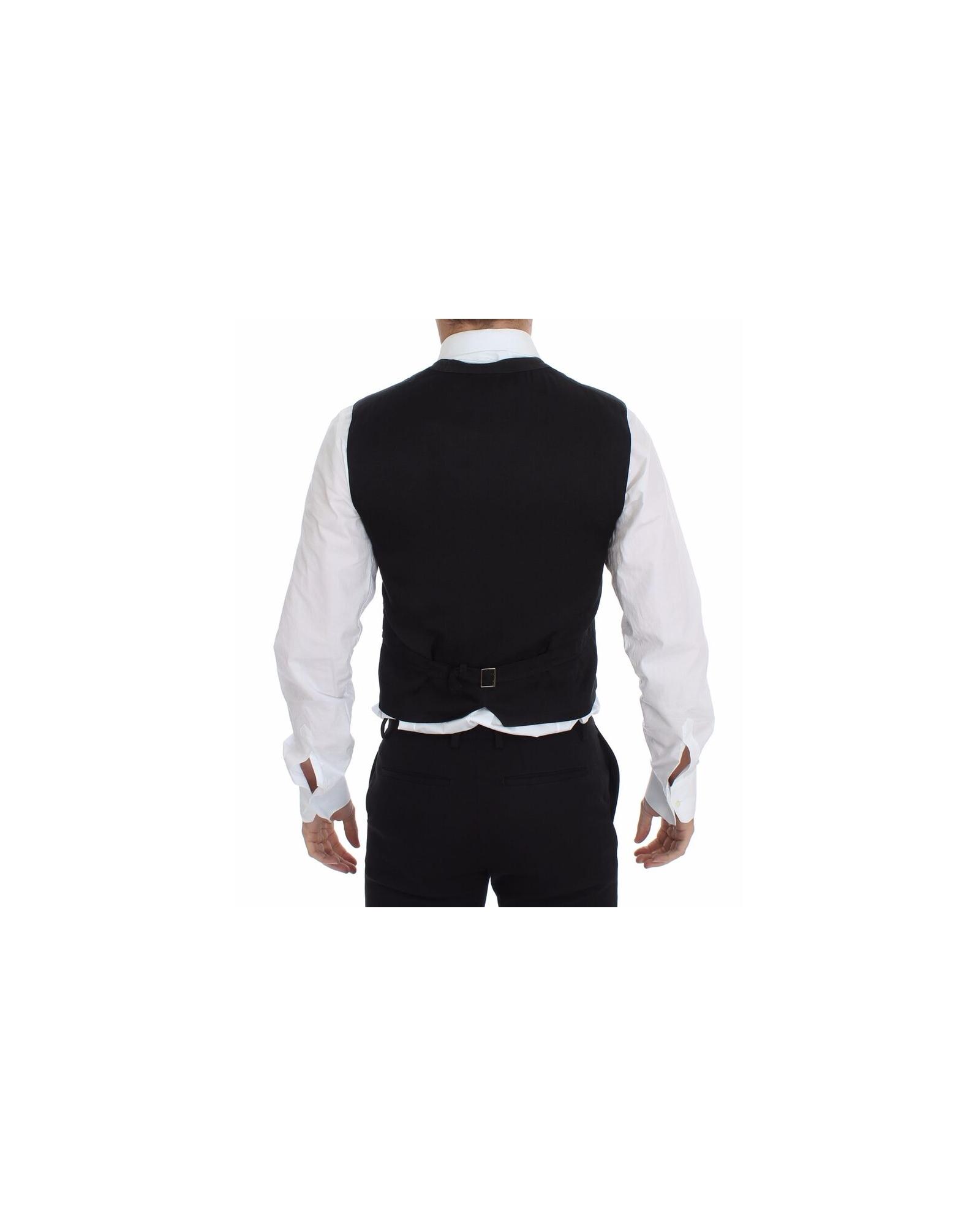 V539-VES10076-4-202509010800-02 Dress Vest with Adjustable Strap and Logo Details 50 IT Men - Image 3
