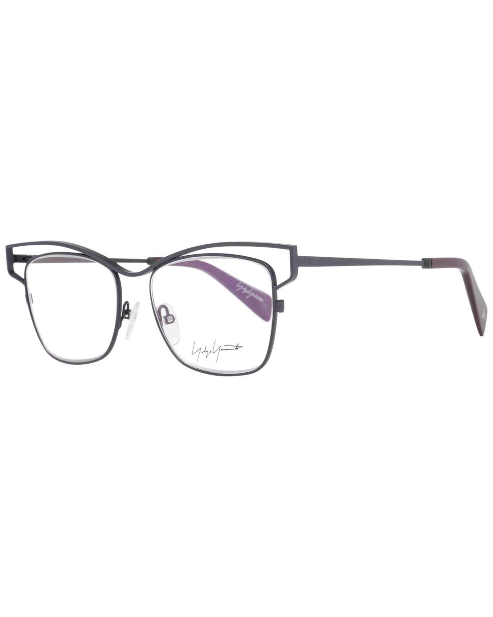 V539-YO-1026702-202506181910-00 Yohji Yamamoto Women's Gray Optical Frames - One Size - Image 1