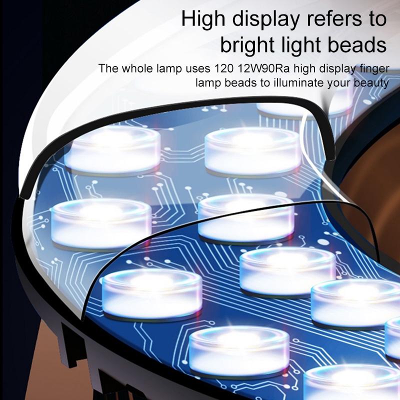 V562-0040PCM-202503062130-06 Adjustable 10 Led Fill Light Tripod with Phone Clamp - Image 7