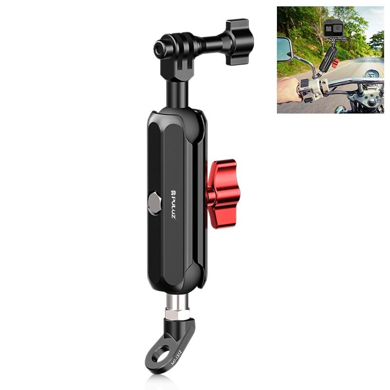 V562-0123UP-202503062125-01 Adjustable Cnc Metal Motorcycle Rearview Arm Mount - Image 2