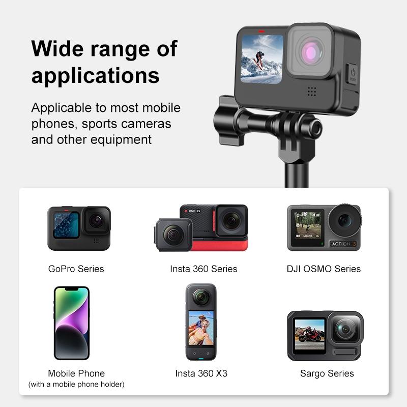 V562-0123UP-202503062125-11 Adjustable Cnc Metal Motorcycle Rearview Arm Mount - Image 12