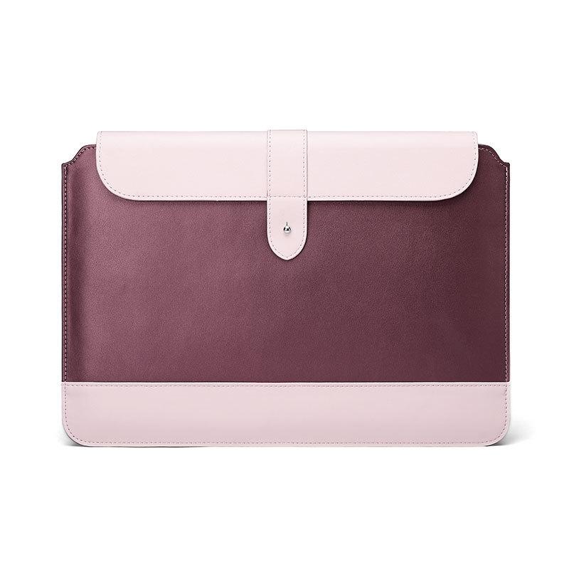 V562-0158455750DBT-202504251610-00 Microfiber Notebook Liner Bag - Wine Red - 11-12 Inch - Image 1