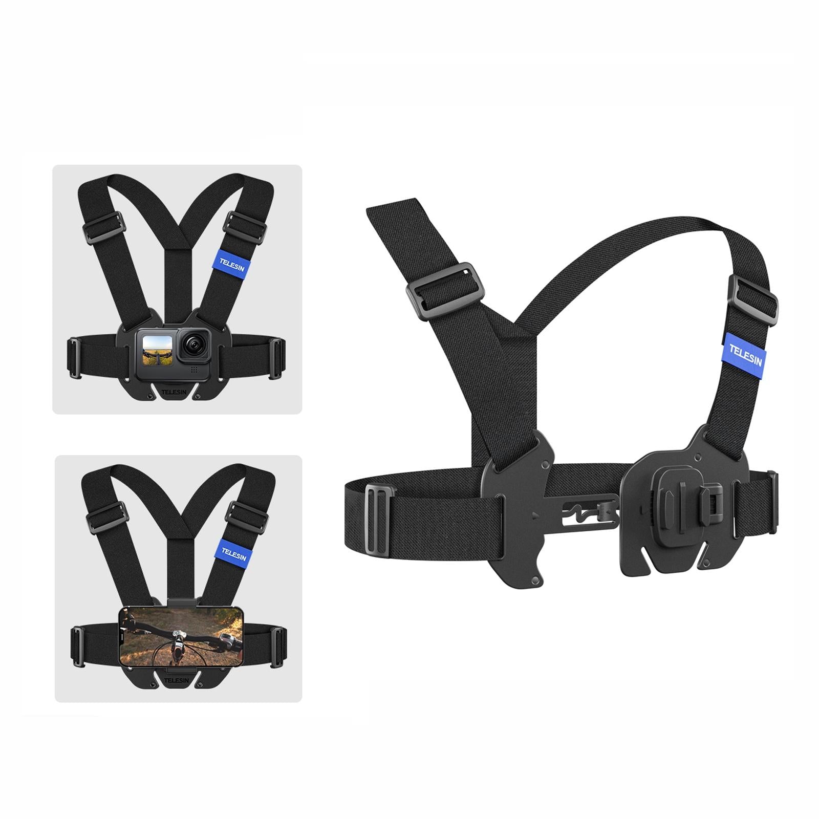 V562-05083060DBT-202502212210-01 Action Camera Chest Strap Mount Belt - Image 2