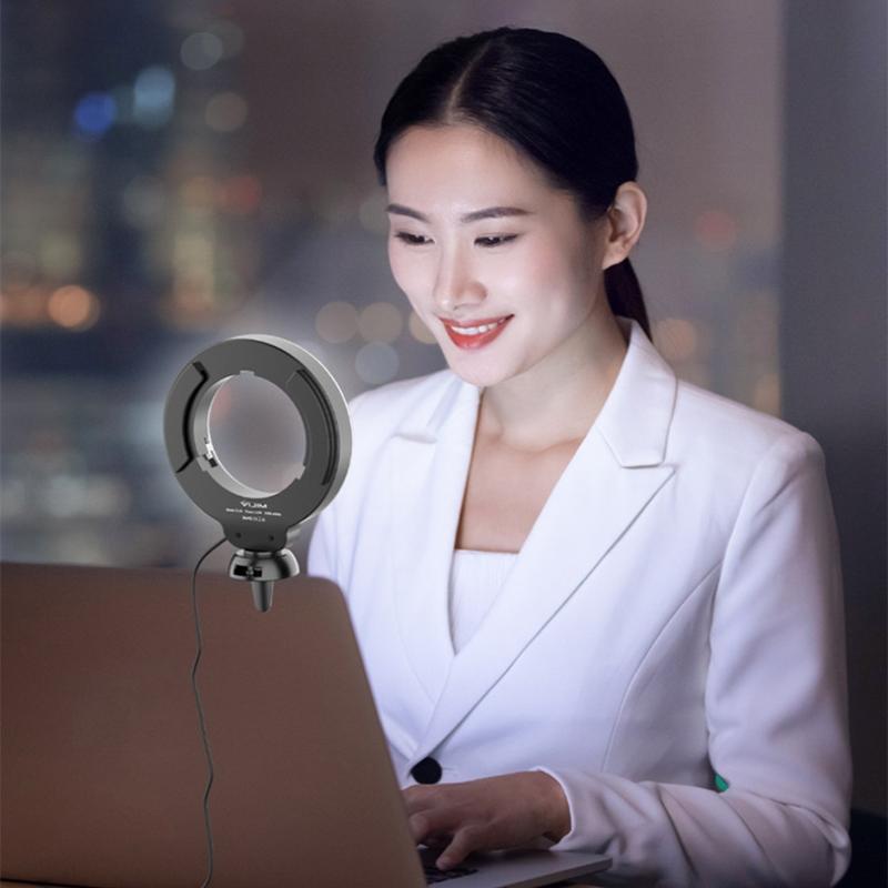 V562-1007654060DBT-221661-03 48leds Laptop Camera Beauty Ring Light - Clip Set 4-inch - Clip Set - Image 4