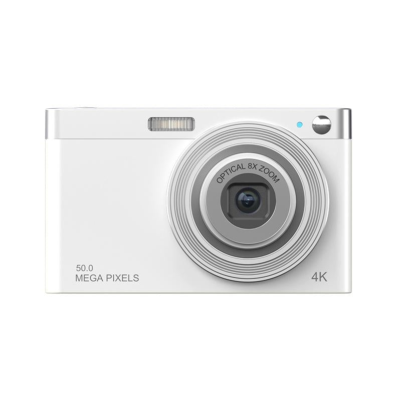 V562-1020023060DBT-220949-01 4k 8x Optical Zoom Telescopic Lens Digital Camera - White 2.88 Inch - Image 2