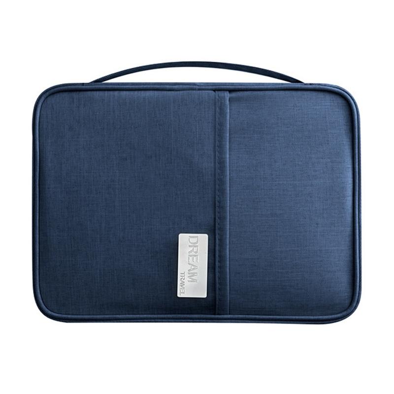 V562-1034083060DBT-202503282011-08 Waterproof Travel Document Bag Black Large - Blue Large - Image 9