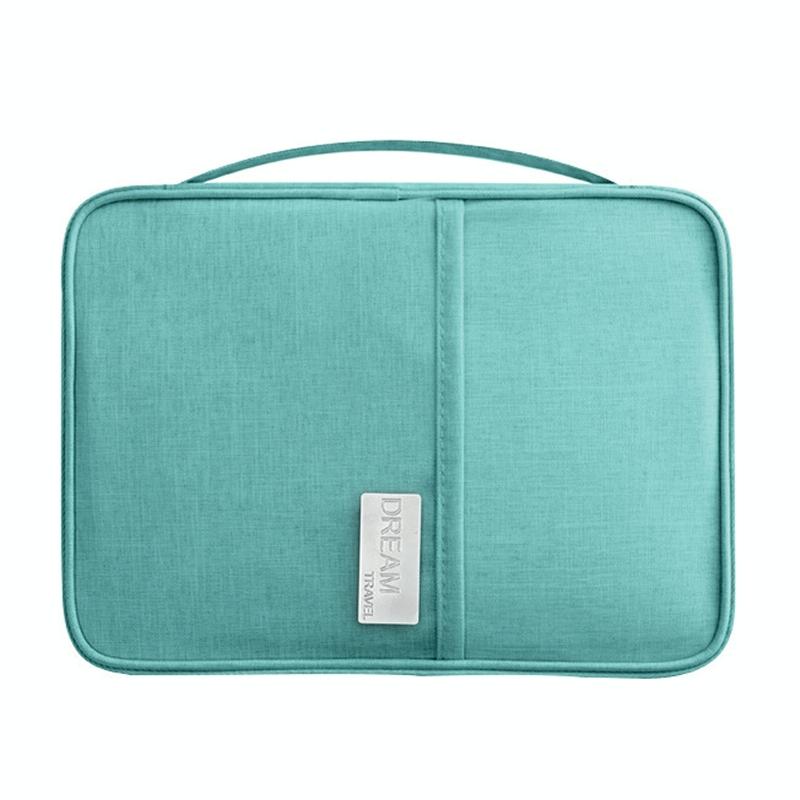 V562-1034083060DBT-202503282011-09 Waterproof Travel Document Bag Black Large - Blue Large - Image 10