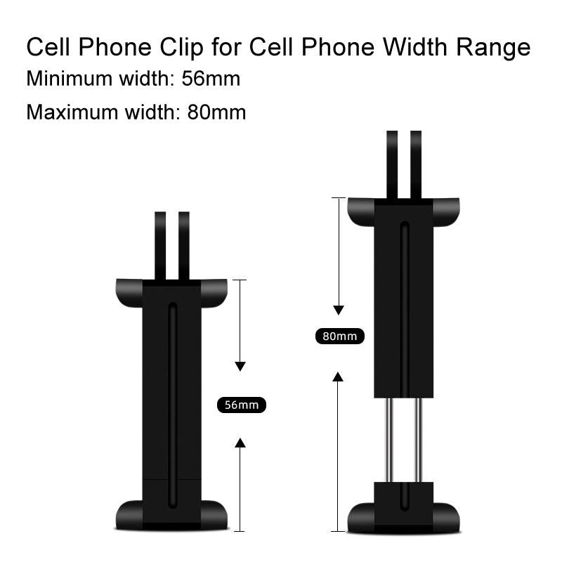 V562-1039554060DBT-219801-12 70cm Straight Pull Selfie Stick for Sports Cameras with 3 Jaw Screw - Single Rod - Image 13