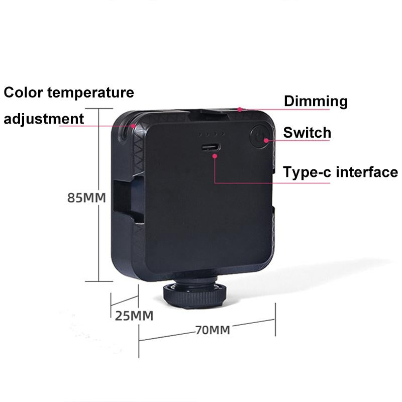 V562-1065654060DBT-220074-04 Portable 64-led Video Conference Laptop Light - Clip Set - Image 5