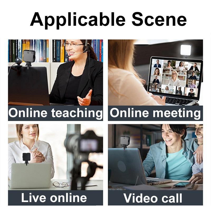 V562-1065654060DBT-220074-08 Portable 64-led Video Conference Laptop Light - Clip Set - Image 9