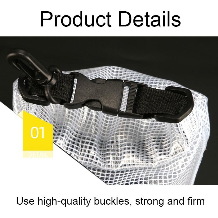 V562-1068304060DBT-202504251740-07 2L Waterproof Bag For Beach Rafting And Swimming Translucent Design - Image 8