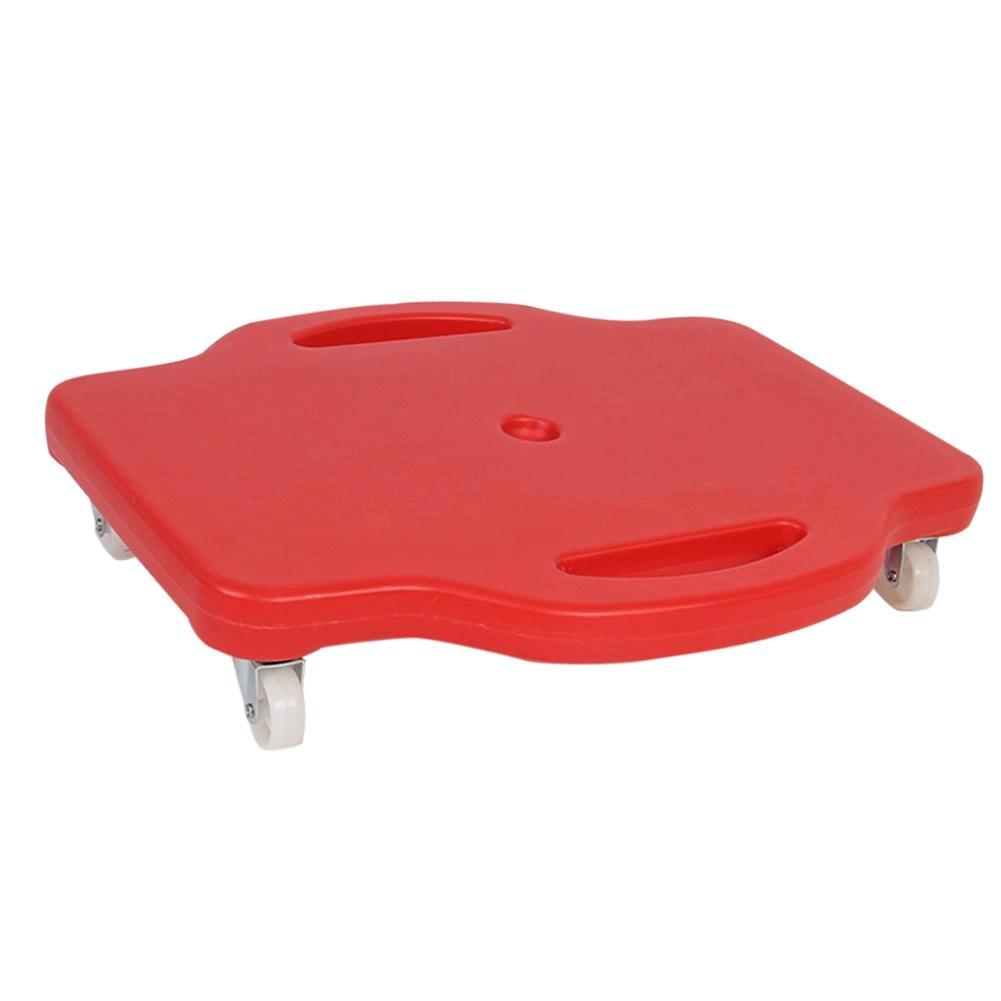 V562-1092303240DBT-202505291147-00 Square Four-wheel Scooter for Children's Balance Training - Red Blow Molding - Image 1