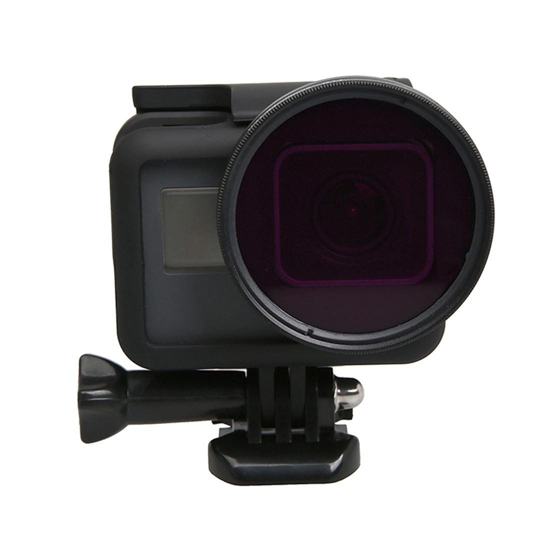 V562-1131ACD-202505221316-05 52mm Lens Filter Set for Gopro Hero5 Action Camera - Cpl Uv Nd8 Nd2 Star 8 Fld - Image 6
