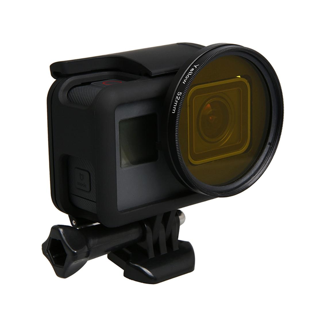 V562-1131ACD-202505221316-07 52mm Lens Filter Set for Gopro Hero5 Action Camera - Cpl Uv Nd8 Nd2 Star 8 Fld - Image 8