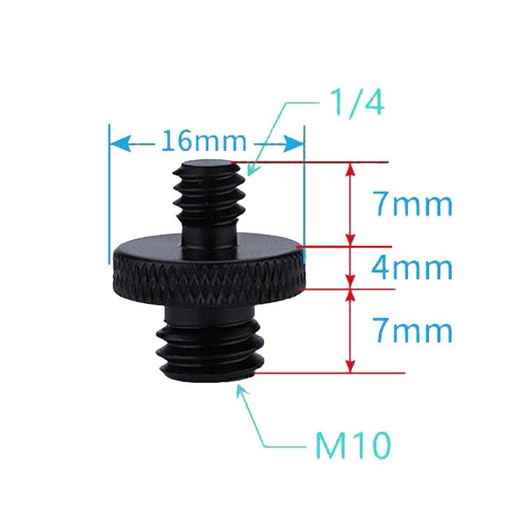 V562-1187481060DBT-202502212050-02 4-Piece Screw Adapter 1 / 4 Male To M10 Male - Image 3