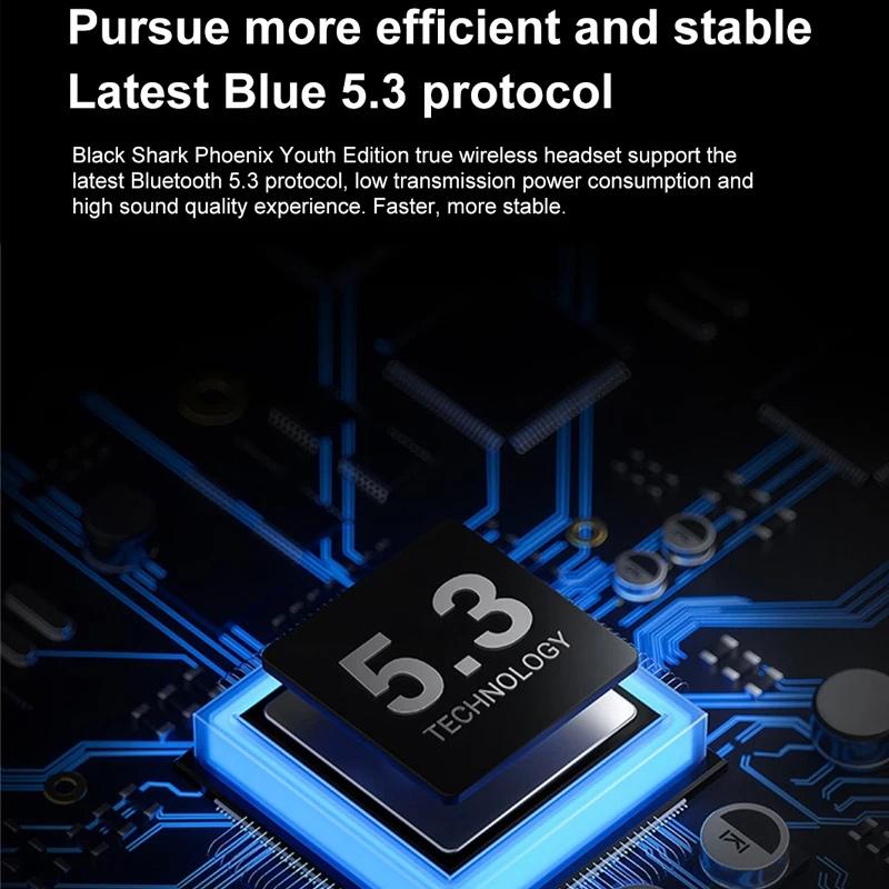 V562-1720600ADE-202505222018-05 Wireless Black Shark Tws Bluetooth Earphones - Youth Edition - Image 6