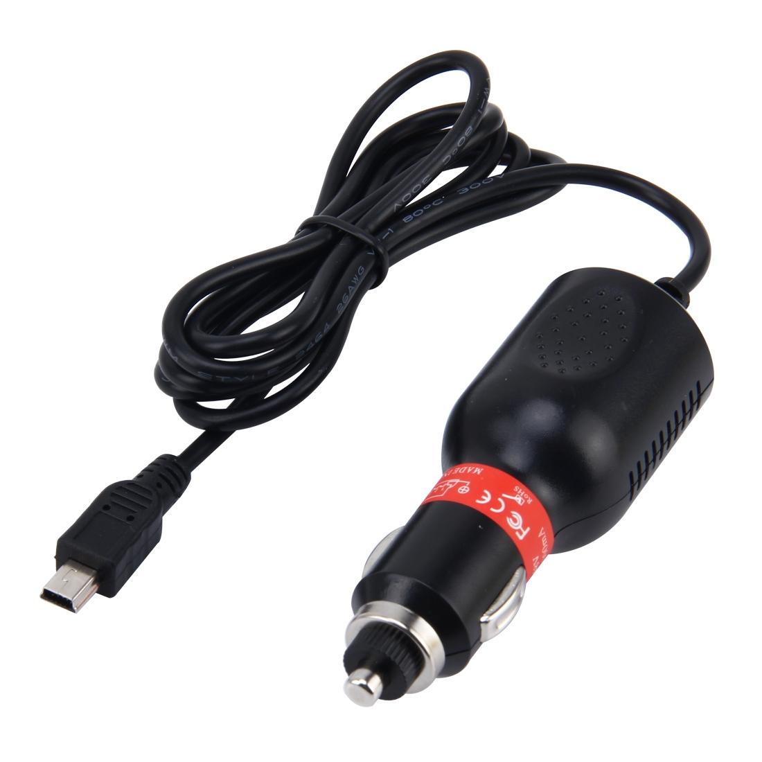 V562-1736SMC-202503052106-00 Universal Car Charger for Dvr Camera Gps - 10v to 48v Input 5v 2a Output - Image 1