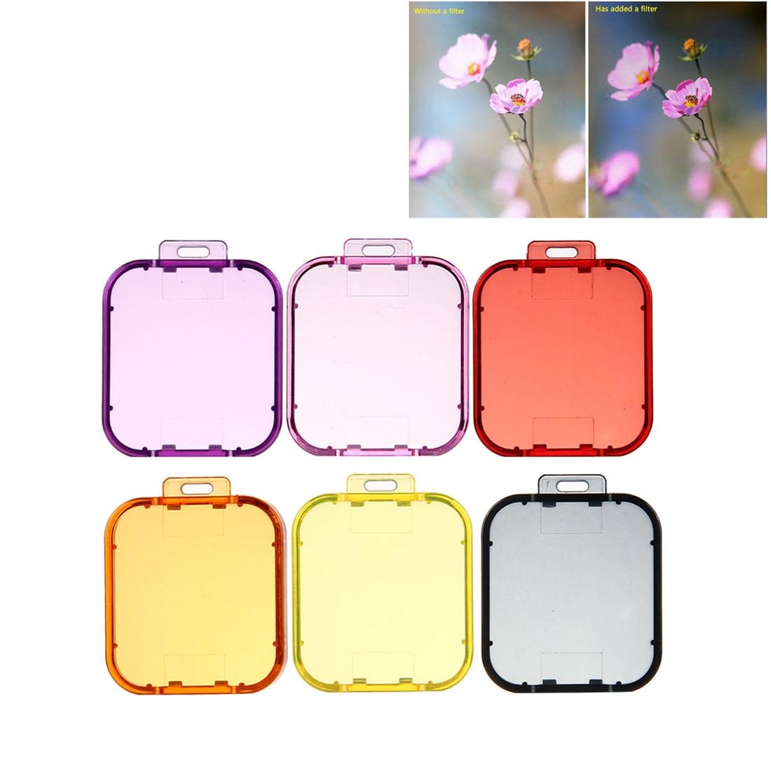 V562-2000PLD-202505221315-01 6-in-1 Lens Filter for Gopro Hero5 Action Camera - Image 2