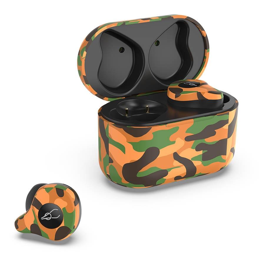 V562-20077000ADE-202503061825-01 Waterproof Wireless Bluetooth Earphones with Charging Box - X12 Ultra- Sahara Camo - Image 2
