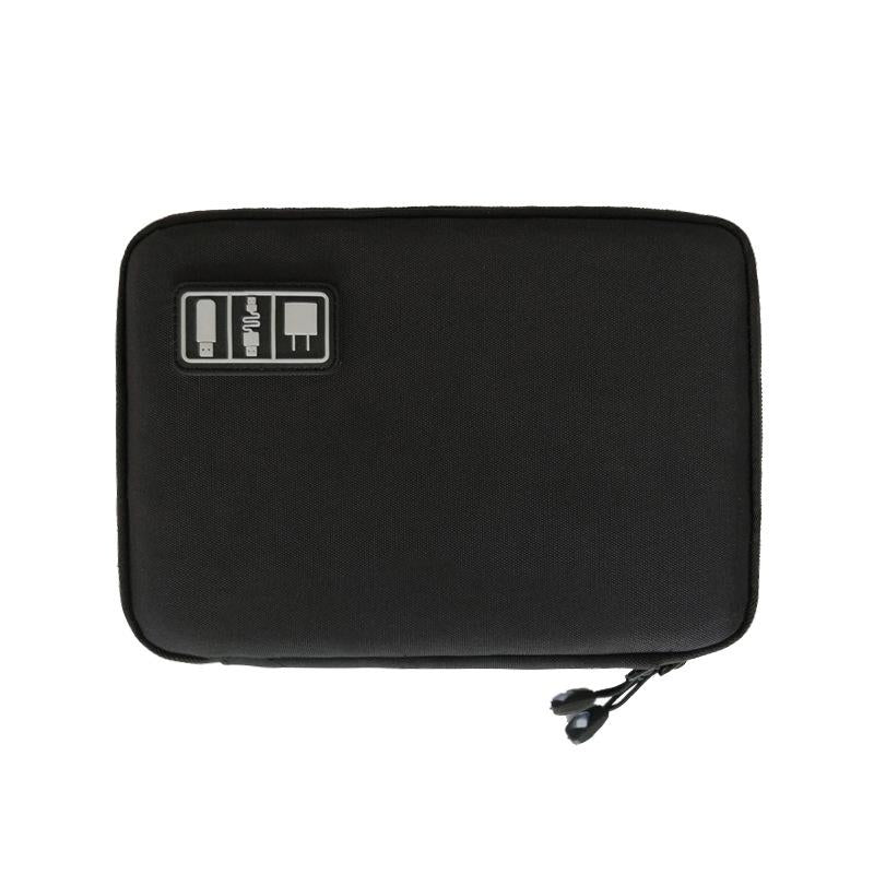 V562-2029542060DBT-202504022120-01 Portable Multifunctional u Disk Storage Bag for Mobile Phone Accessories - Black - Image 2