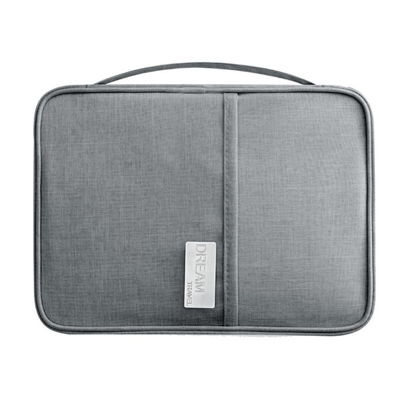 V562-2034083060DBT-202503282010-10 Waterproof Travel Document Bag Black Large - Black Large - Image 11