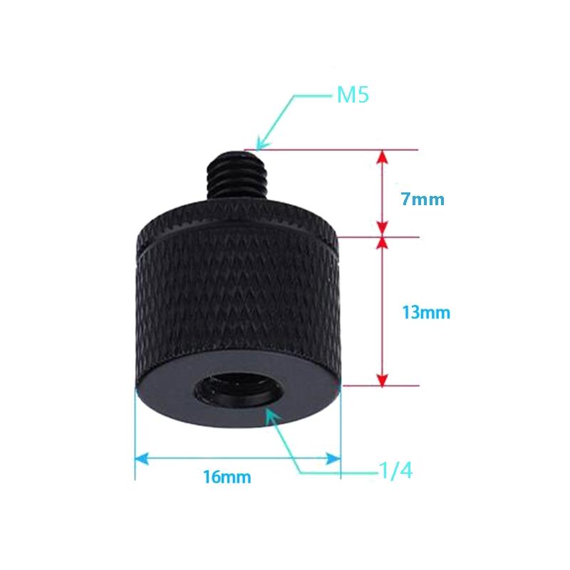 V562-2087481060DBT-202503062150-02 4-Piece A19 1 / 4 Female To M5 Male Screw Adapters - Image 3
