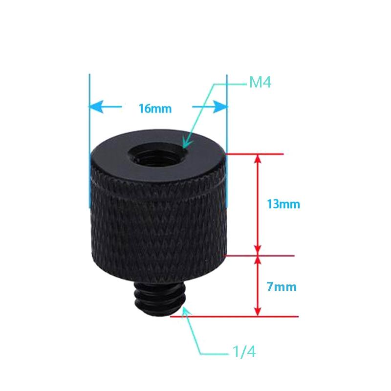 V562-2187481060DBT-202502212300-02 4-Piece A29 M4 To 1 / 4 Male Screw Adapter Set - Image 3