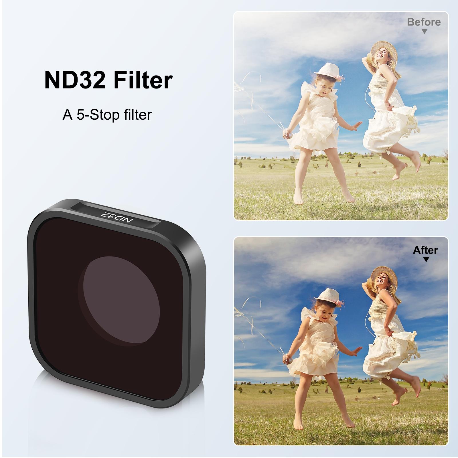 V562-229UP-202505221310-05 Action Camera Lens Filter for Gopro Hero12/11/10/9 - Image 6