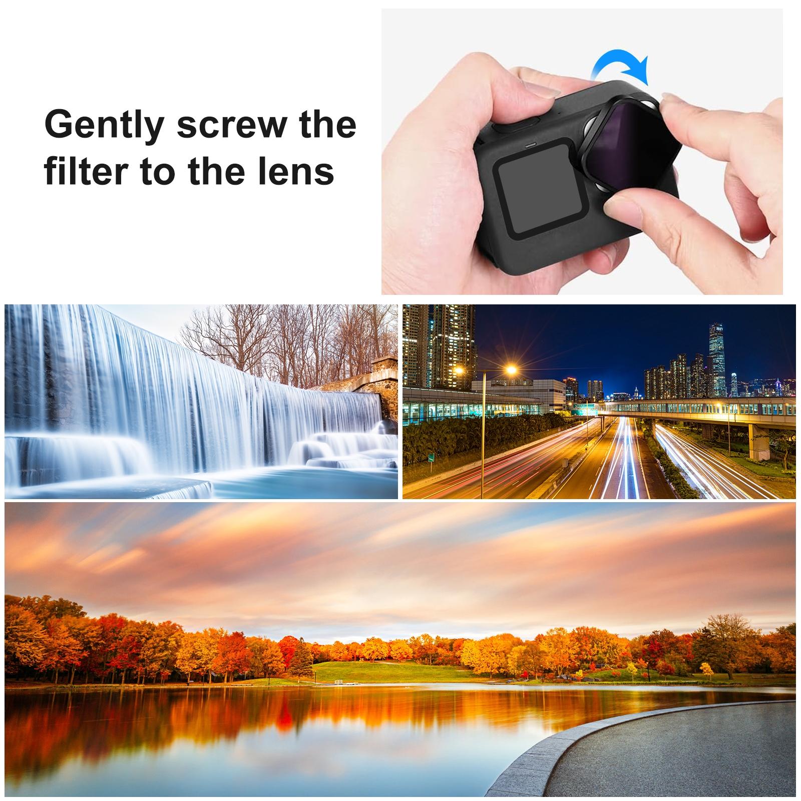 V562-229UP-202505221310-06 Action Camera Lens Filter for Gopro Hero12/11/10/9 - Image 7