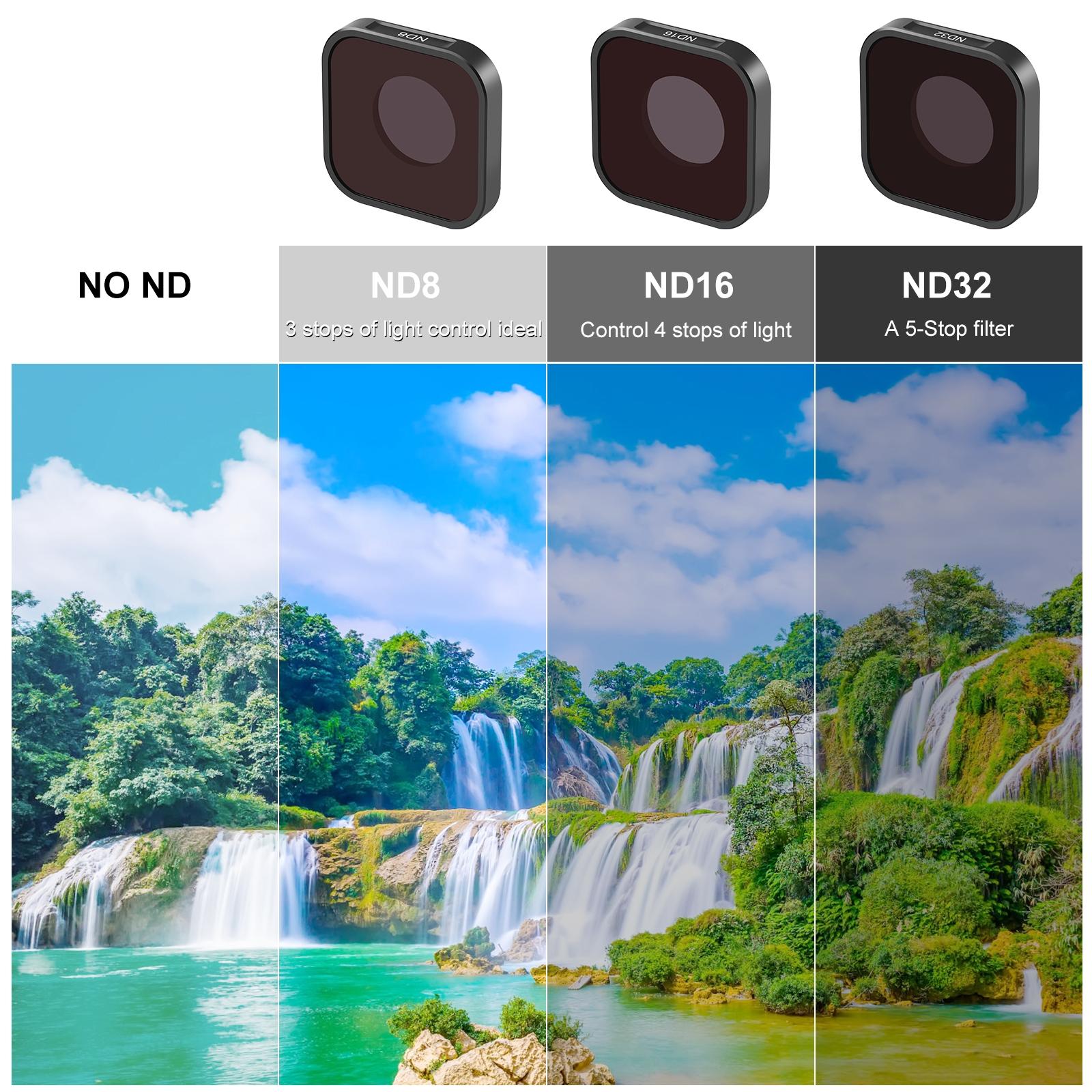 V562-229UP-202505221310-07 Action Camera Lens Filter for Gopro Hero12/11/10/9 - Image 8