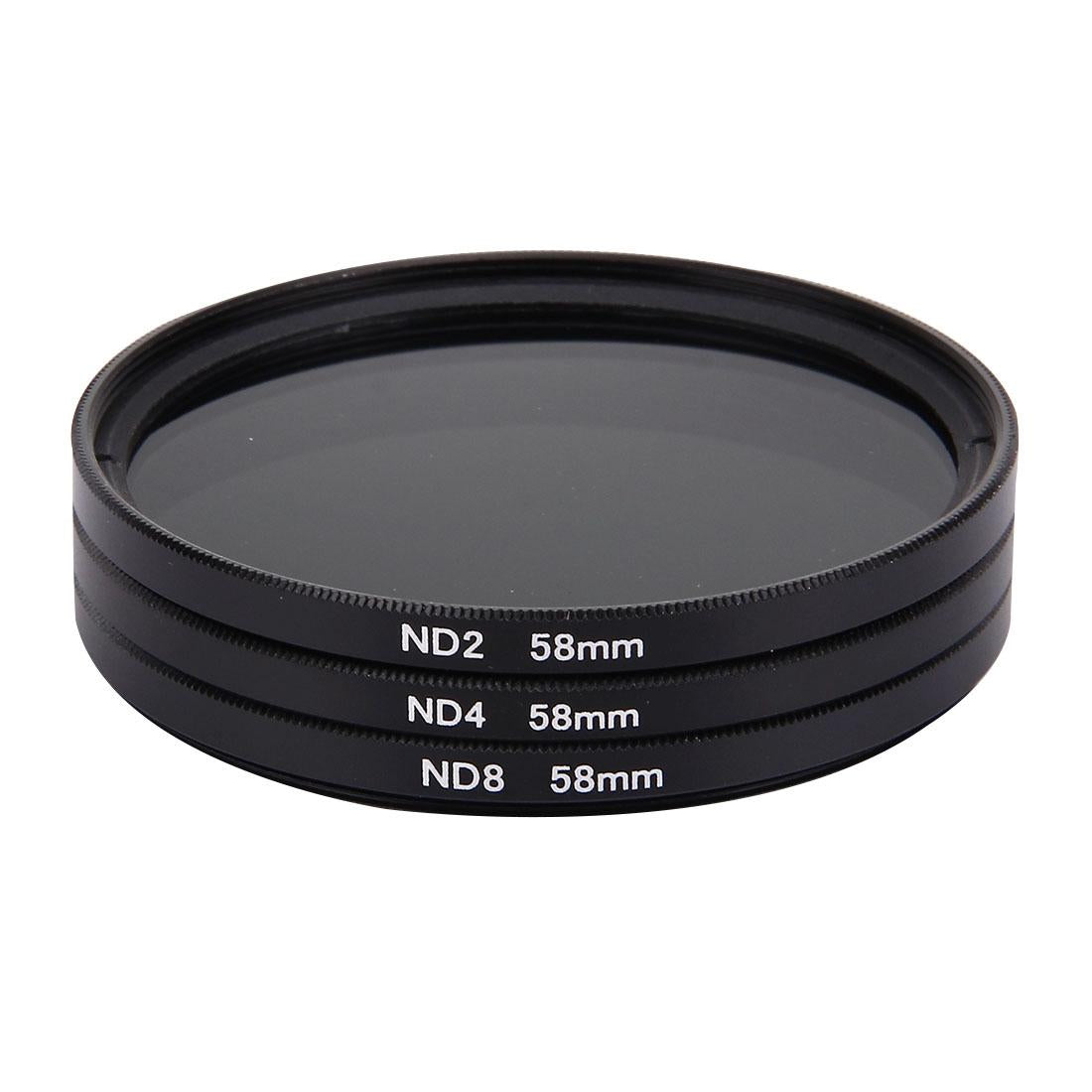 V562-2660ACD-202505221310-03 58mm Nd Filter Kit for Gopro Xiaomi Yi and Sjcam Action Cameras - Image 4