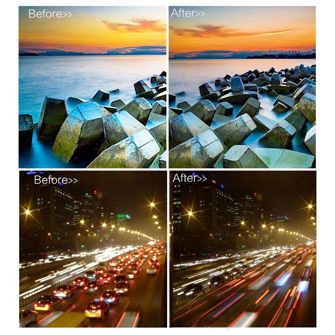 V562-2660ACD-202505221310-06 58mm Nd Filter Kit for Gopro Xiaomi Yi and Sjcam Action Cameras - Image 7