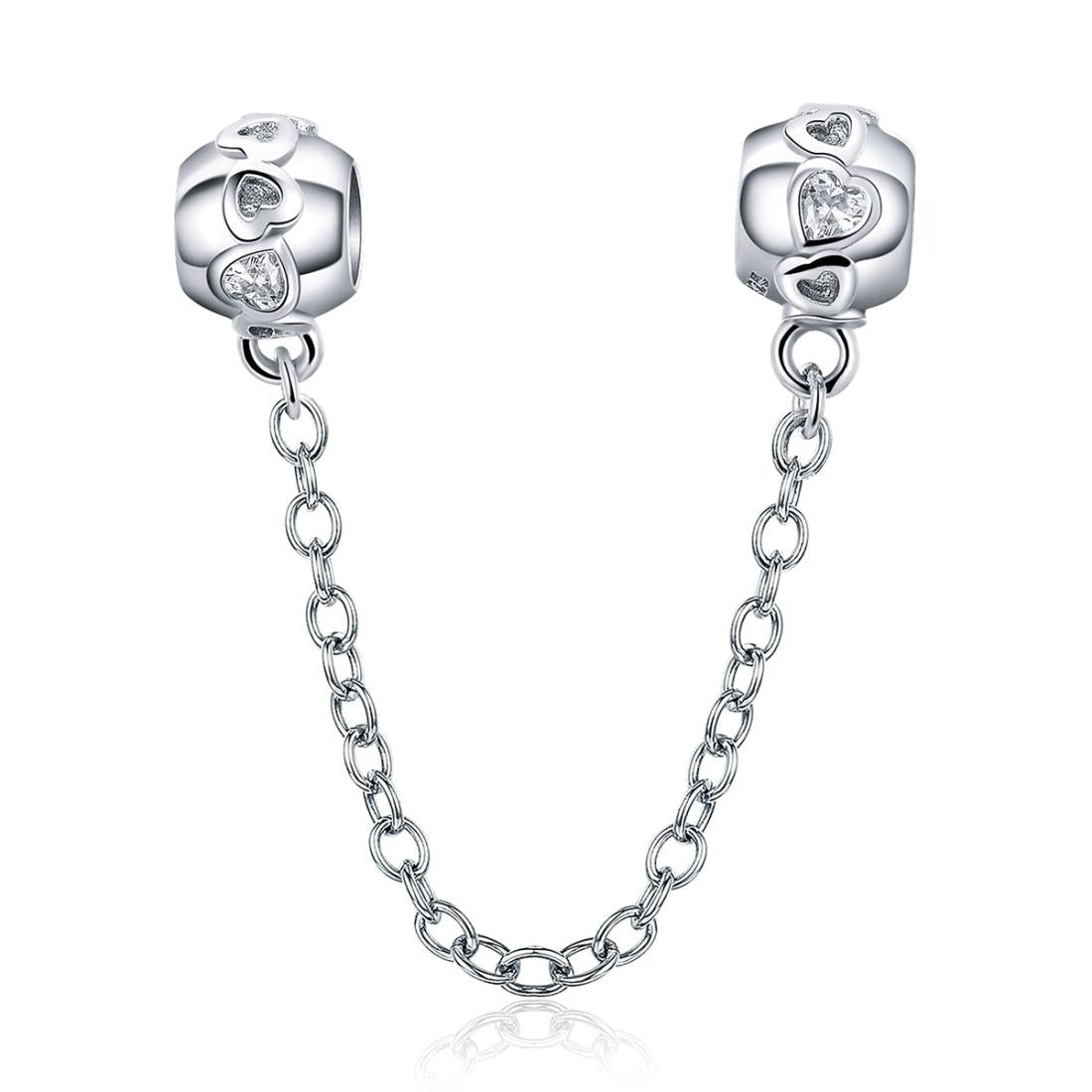V562-27386240DBT-202504111905-00 925 Sterling Silver Safety Chain Cute & Versatile - Image 1