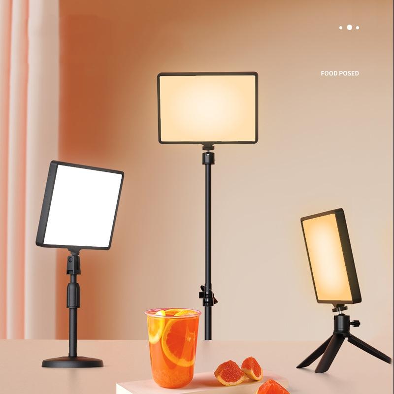 V562-3039843060DBT-202503061945-02 42cm Bracket Live Fill Light with 10 Three-colour Temperature for Photography - Image 3