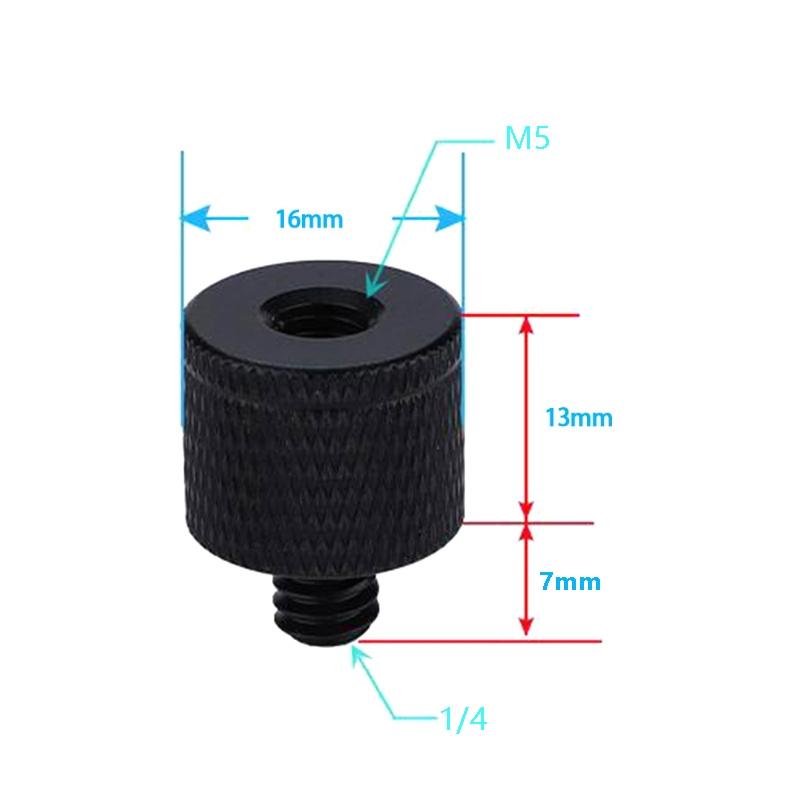 V562-3187481060DBT-202502212330-02 4-Piece A30 M5 To 1 / 4 Screw Adapter Set - Image 3