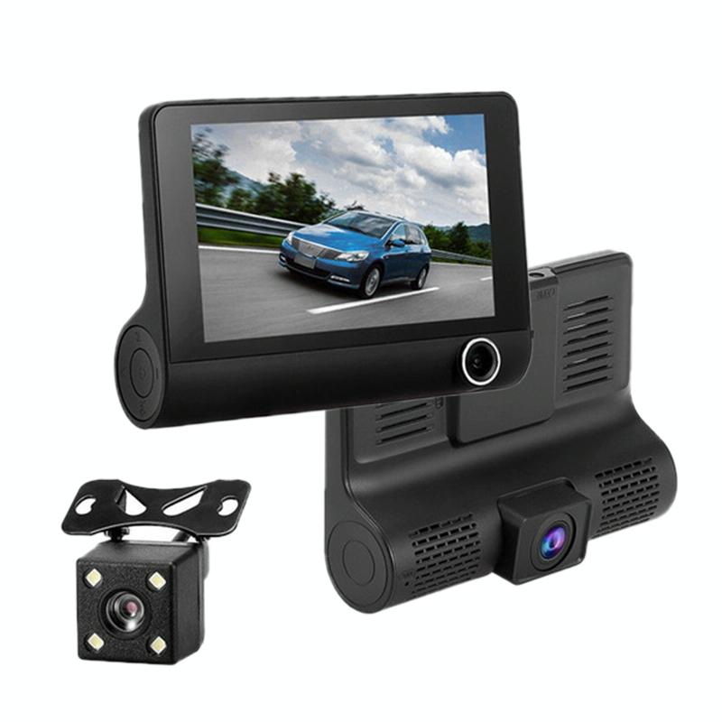 V562-3252PRC-202503031323-00 Hd 1080p Car Dvr with 3-in-1 Function and Wide Angle Night Vision - 4 Inch - Image 1