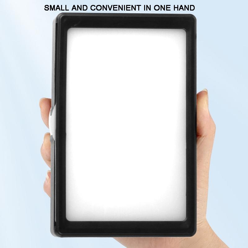 V562-4020204240DBT-202502212115-06 6 Three-colour Temperature Flat-panel Live Fill Light with 42cm Bracket - Image 7