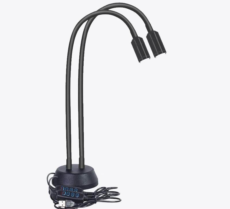 V562-4031750850DBT-202503071425-00 Adjustable Double-head Led Jewelry Table Lamp for Live Photos - Image 2