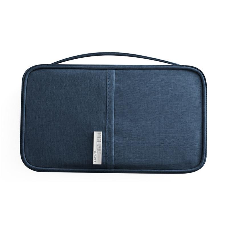 V562-4034083060DBT-202503282011-15 Waterproof Travel Document Bag Black Large - Navy Blue Large - Image 16