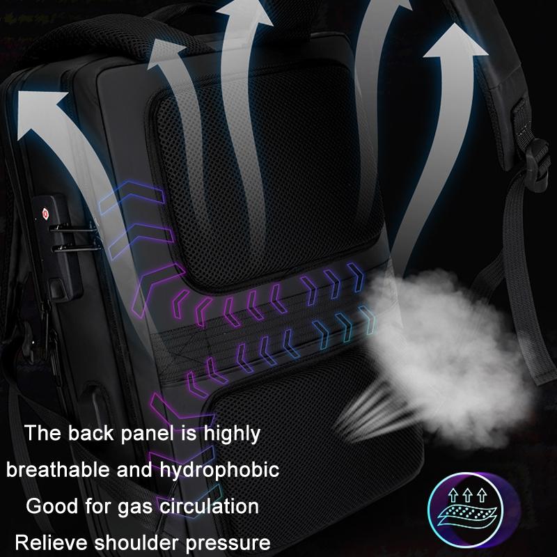 V562-4065922060DBT-202505271316-05 17.3 Silver Gaming Backpack with Hard Shell for Computers - Image 6