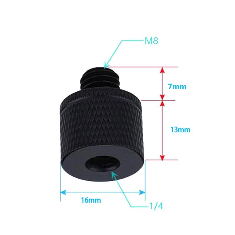 V562-4087481060DBT-202502212110-02 4-Piece Screw Adapter 1 / 4 Female To M8 Male - Image 3
