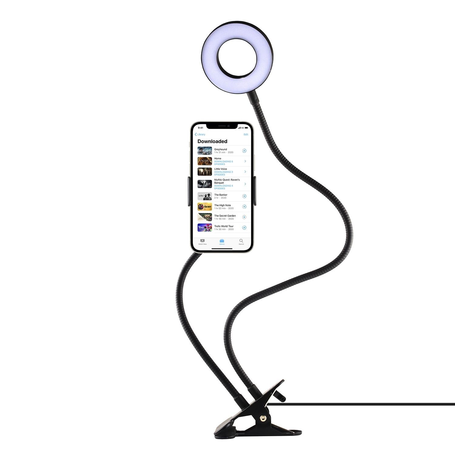 V562-465900ADE-202502212210-03 Adjustable 3.5 Live Broadcast Led Fill Light with Phone Clamp - Image 4