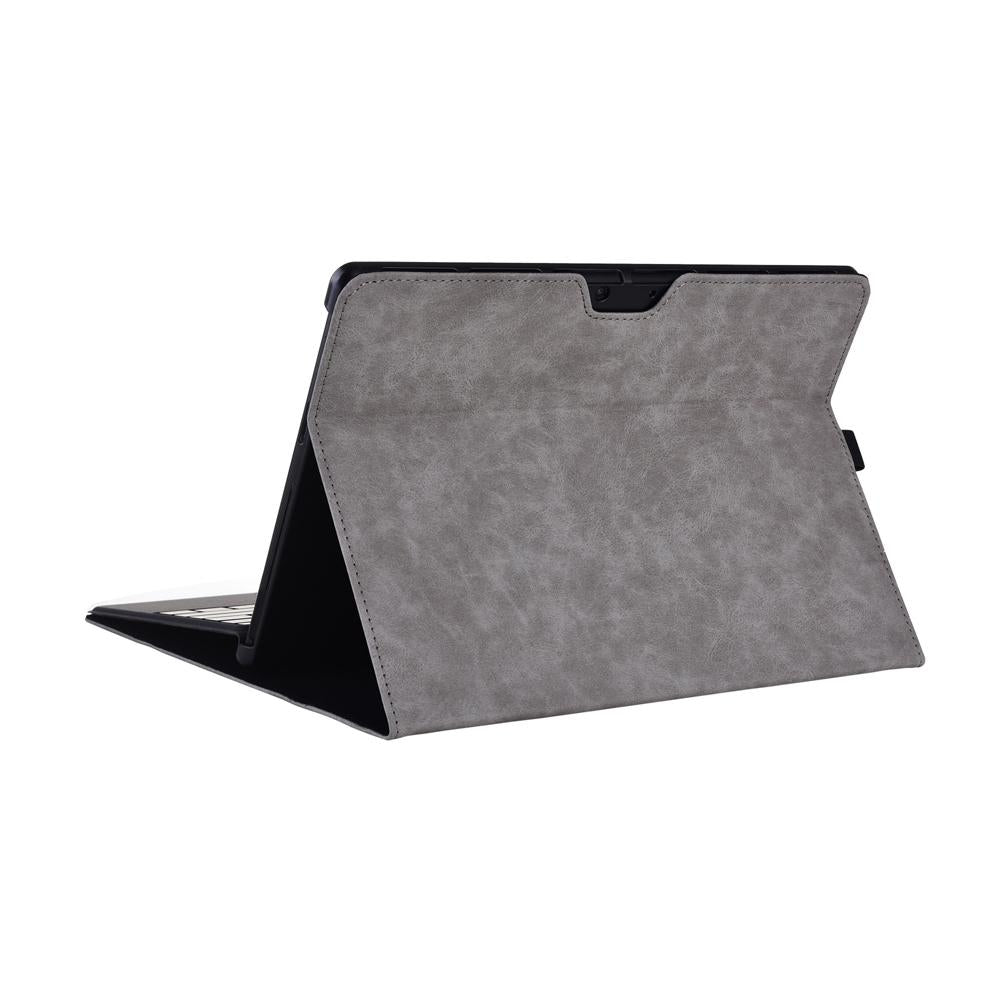 V562-5091191060DBT-202504291927-04 Light Gray Leather Tablet Case For Microsoft Surface Pro X - 13 Inch - Image 5