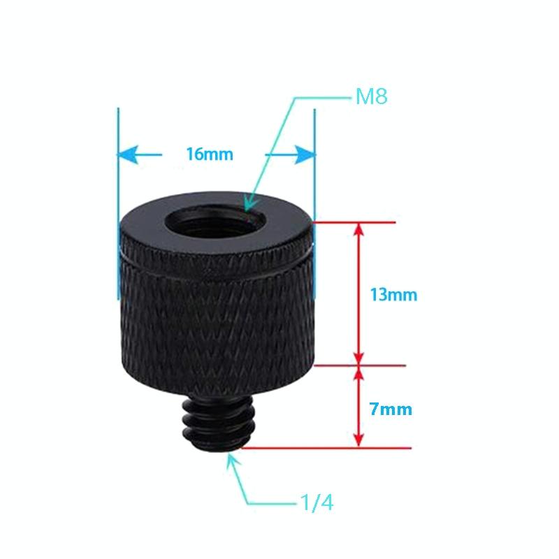 V562-5187481060DBT-202503062000-02 4-Piece A32 M8 To 1 / 4 Screw Adapter Set - Image 3