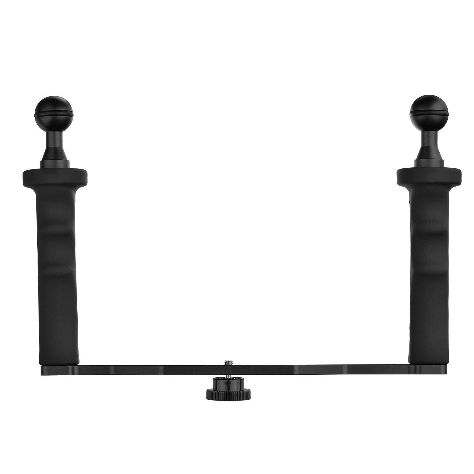 V562-57112750DBT-202503062210-02 Aluminum Dual Handle Tray for Underwater Cameras - Image 3