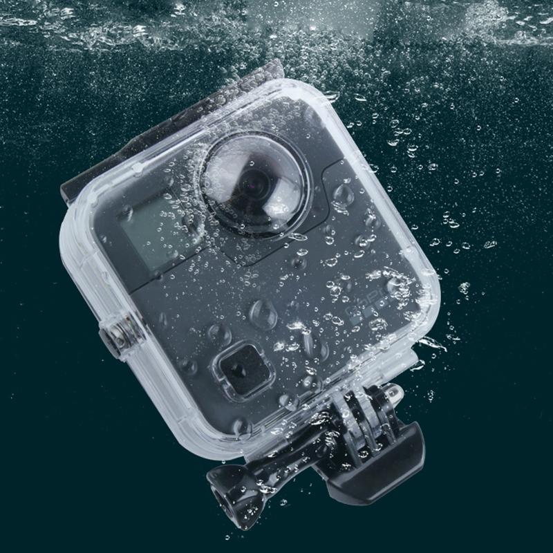 V562-5950ACD-202502212300-00 Waterproof Housing for Gopro Fusion with Mount and Wrench - Image 1