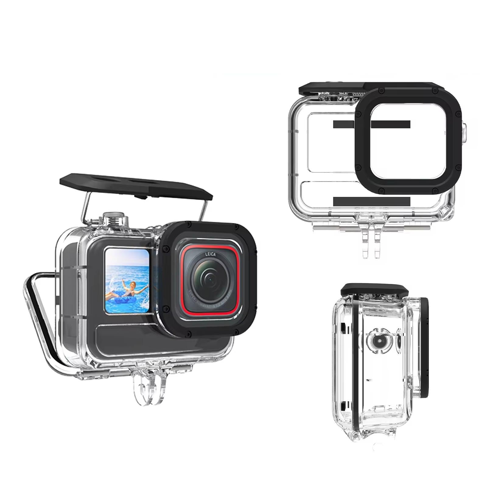 V562-62605060DBT-202502212040-00 Waterproof Diving Housing for Insta360 Ace Pro Camera - 45m Depth - Image 1