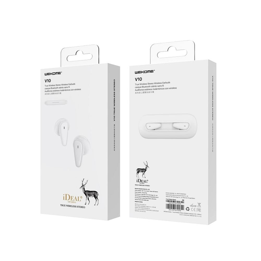 V562-6263D6PI-202505222010-03 Waterproof Bluetooth 5.0 Earphones with Charging Box - White Deer Series - Image 4